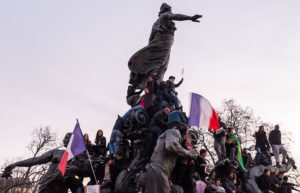 Marche républicaine Charly hebdo en 2015 - Photo de Kunirosawa https://www.flickr.com/people/68557774@N02 Creactive Commons