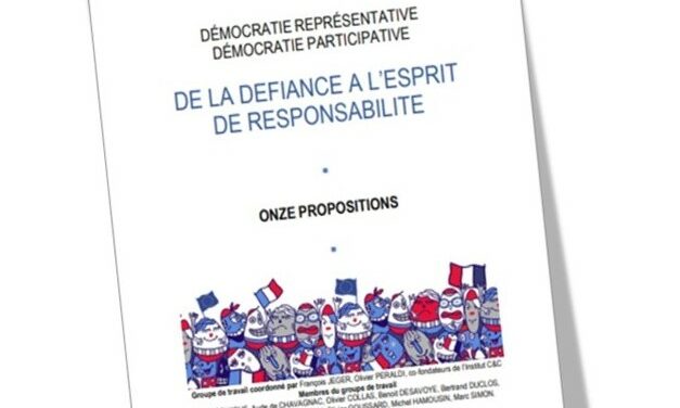 France.- L’Institut C&C présente onze propositions pour redresser la démocratie