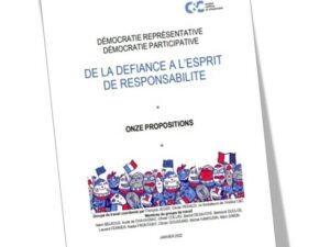 Illustration du rapport Démocratie représentative, démocratie participative : de la défiance à l'esprit de responsabilité